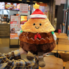 SANTA CLAUS GINGERBREAD PILLOW_CWMM1444