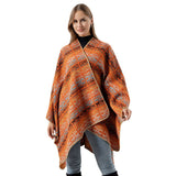 FAUX CASHMERE CAPE SHAWL WARM CAPE SCARF_CWASC2246