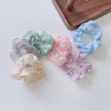 CHILDRENS PEARL PURE COLOR HAIR TIE_CWAHA1858