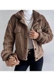Warm Single-Breasted Woolen Coat