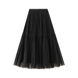 HIGH WAIST SLIMMING TULLE PUFF SKIRT_CWBMS0350