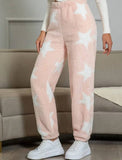 Thick Flannel Baggy Coral Fleece Pajama Pants