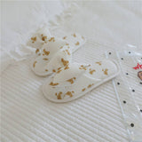 NEW BEAR BOWKNOT HOME SLIPPERS FOR WOMEN_CWMM2974