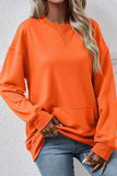 Women Loose Round Neck Shirt_Cwtstl0765