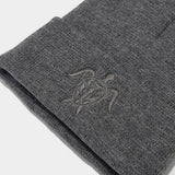 Turtle Embroidery Knitted Hat Outdoor Warm Beanie_Cwah2091