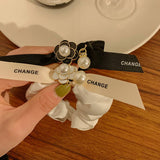 FRENCH TEMPERAMENT BOW HAIR SCRUNCHIES_CWAHA2269