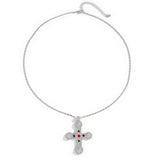 PEARL CROSS PERSONALIZED ALL MATCH NECKLACE_CWMM3128
