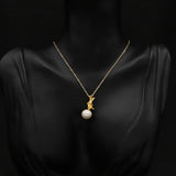 LUXURY NATURAL FRESHWATER PEARL NECKLACE_CWAJE3848