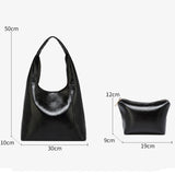 LARGE CAPACITY STYLISH TOTE SHOULDER HANDBAG_CWAB5116