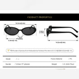 RETRO OVAL SMALL FRAME PERSONALIZED SUNGLASSES_CWASG0530