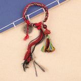 RETRO ETHNIC STYLE HAND WOVEN TASSEL BRACELET_CWAJE3962