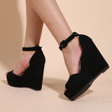 NEW STYLE FISH MOUTH BAG AND STRAPPY HIGH HEELS_CWSHH0130