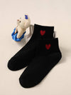 Cute Heart Cotton Ankle Socks Women Casual_Cwshb00069