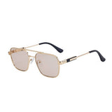 FASHIONABLE SQUARE FRAME SUN PROTECTION SUNGLASSES_CWASG0611
