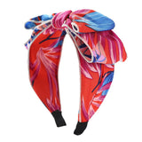 RETRO FLORAL BOW WIDE BRIM HEADBAND_CWAHA2549