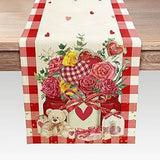 HOME VALENTINES DAY TABLE FLAGS AND TABLECLOTHS_CWMM0780