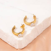 PERSONALIZED C SHAPED DIAMOND EARRINGS_CWMM3619