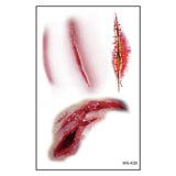 BLOODY SCAR TATTOOS HALLOWEEN PARTY WOUNDS_CWMM8378