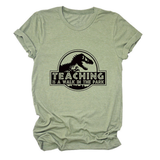 SUMMER CREW NECK TEE FUNNY TEACHING DESIGN_CWTTS1497