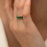 FASHIONABLE VERSATILE AND COLOR PROOF OPEN RING_CWAJE1396