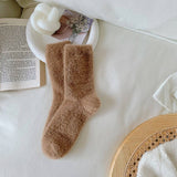 NEW AUTUMN AND WINTER CANDY COLOR THICK SOCKS_CWMS0869