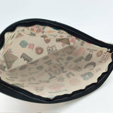 POP MUSE PRINT WATERPROOF MAKEUP ZIP BAG_CWAB1778