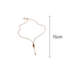 GEOMETRIC SEQUIN TASSEL NECKLACE_CWAJE2370