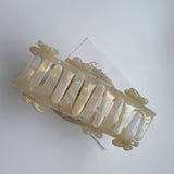 RHINESTONE FLOWER BUTTERFLY HAIR CLAW CHIC SPARKLE_CWAHA1348