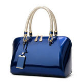 2024 PATENT LEATHER EVENING TOTE BAG_CWAB2636
