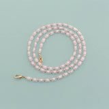 RAINBOW BEAD LONG BEADED CHAIN BAG STRAP_CWMM5114