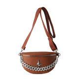 BELT BAG CROSSBODY BAG SUMMER WITH CHUNKY CHAIN_CWAB2067