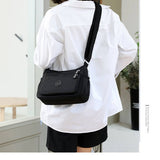 SIMPLE NYLON PRINTED CROSSBODY SHOULDER BAG_CWASC1727