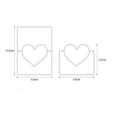 INS STYLE THREE DIMENSIONAL LOVE GREETING CARD_CWMM1023
