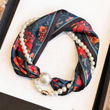 Skinny Silk Neck Scarf For Shirts_Cwasc03935