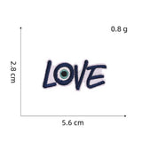 NEW DEVILS EYE EMBROIDERY CLOTHING PATCH_CWMM4025