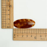Marble Pattern Oval Resin Hair Barrettes For Women_Cwaha0753