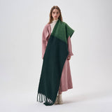COLORBLOCK FAUX CASHMERE LONG SCARF FOR WINTER_CWASC2293