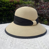 SUMMER SUN PROTECTION OVERSIZED BRIM SUN HAT_CWAH3467