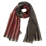 STRIPED JACQUARD SCARF UNISEX WINTER SHAWL_CWASC0866