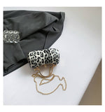 Leopard Print Fashionable Single-Shoulder Bag