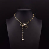 NEW VINTAGE NATURAL PEARL NECKLACE FOR WOMEN_CWAJE3839
