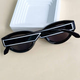 PAINTED CAT EYE SUNGLASSES_CWASG0420