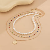 FASHION IMITATION PEARL BEADED NECKLACE_CWMM3181