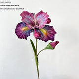 Vintage 2-Head Alice Iris Artificial Flower_Cwmm6515