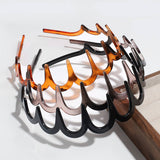 SIMPLE GRADIENT TRANSPARENT COLOR WAVE HEADBAND_CWAHA2338