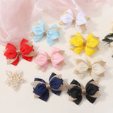 GLITTER BOW HAIR CLIP SET FOR GIRLS PARTY WEAR_CWAHA6733
