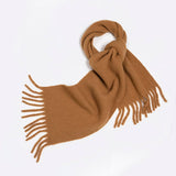 BLEND SCARF 75 WOOL THICK SOLID NECKWARMER_CWASC2283