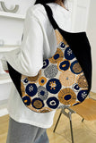 MODERN PATTERNED CASUAL CANVAS SHOULDER BAG_CWAB0511