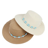 SUN PROTECTION BEACH VACATION STRAW HAT_CWAH1202