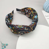 Vintage Fabric Cashew Print Headband